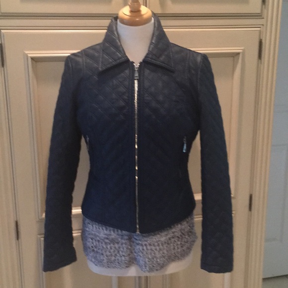 Guess Faux leather jacket - Picture 1 of 8